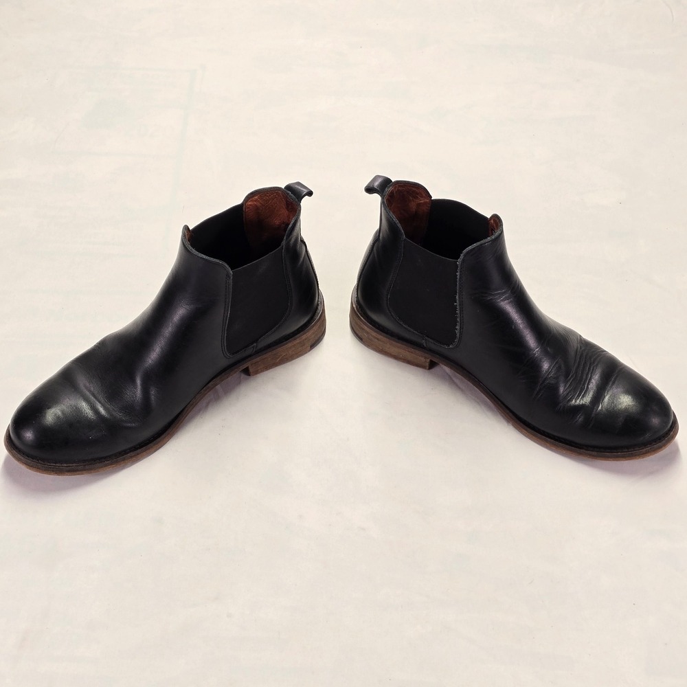 Wolverine Mens Black Leather Chelsea Boots Size 8 Stock No W40161 - Picture 4 of 9